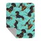 Edge Collections - 50" x 60" - Multicolor - Dachshund Quilted Throw Blanket - 1 Piece